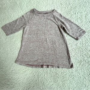 Gymboree knit tunic tee, 3/4 sleeves, girls, 4T